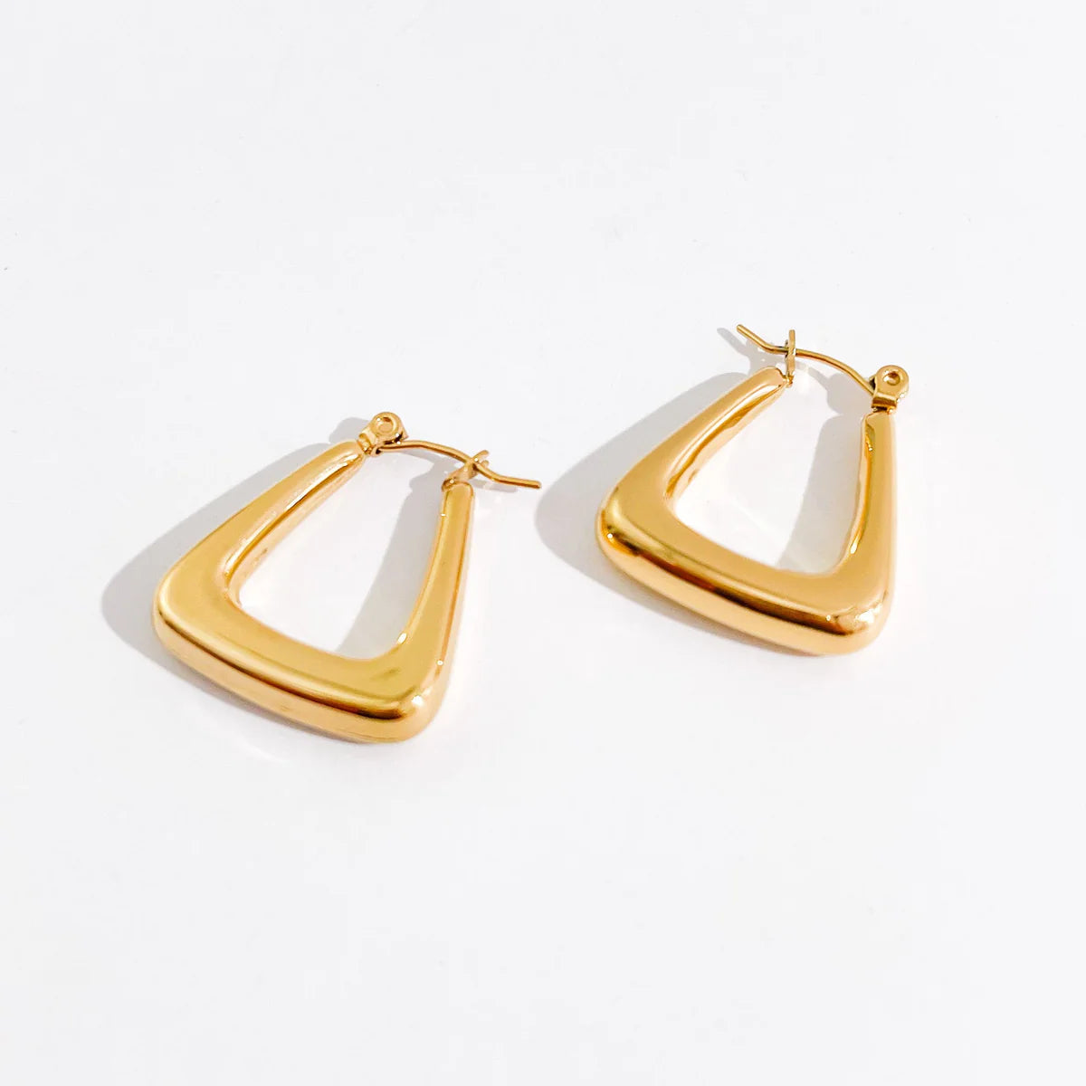 SADDLE Hoops Earings